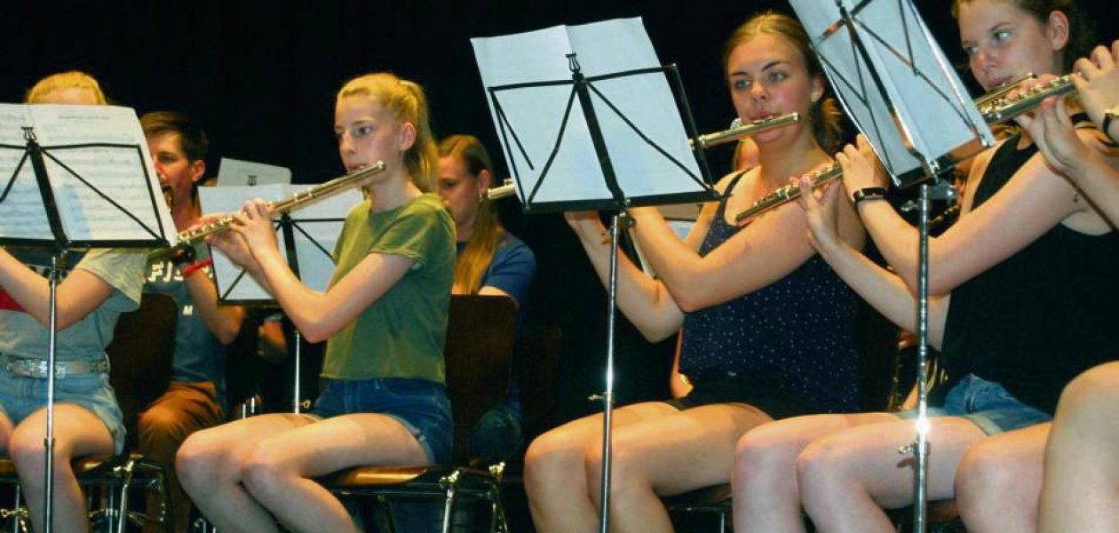 Junge Musiker zeigen Talent